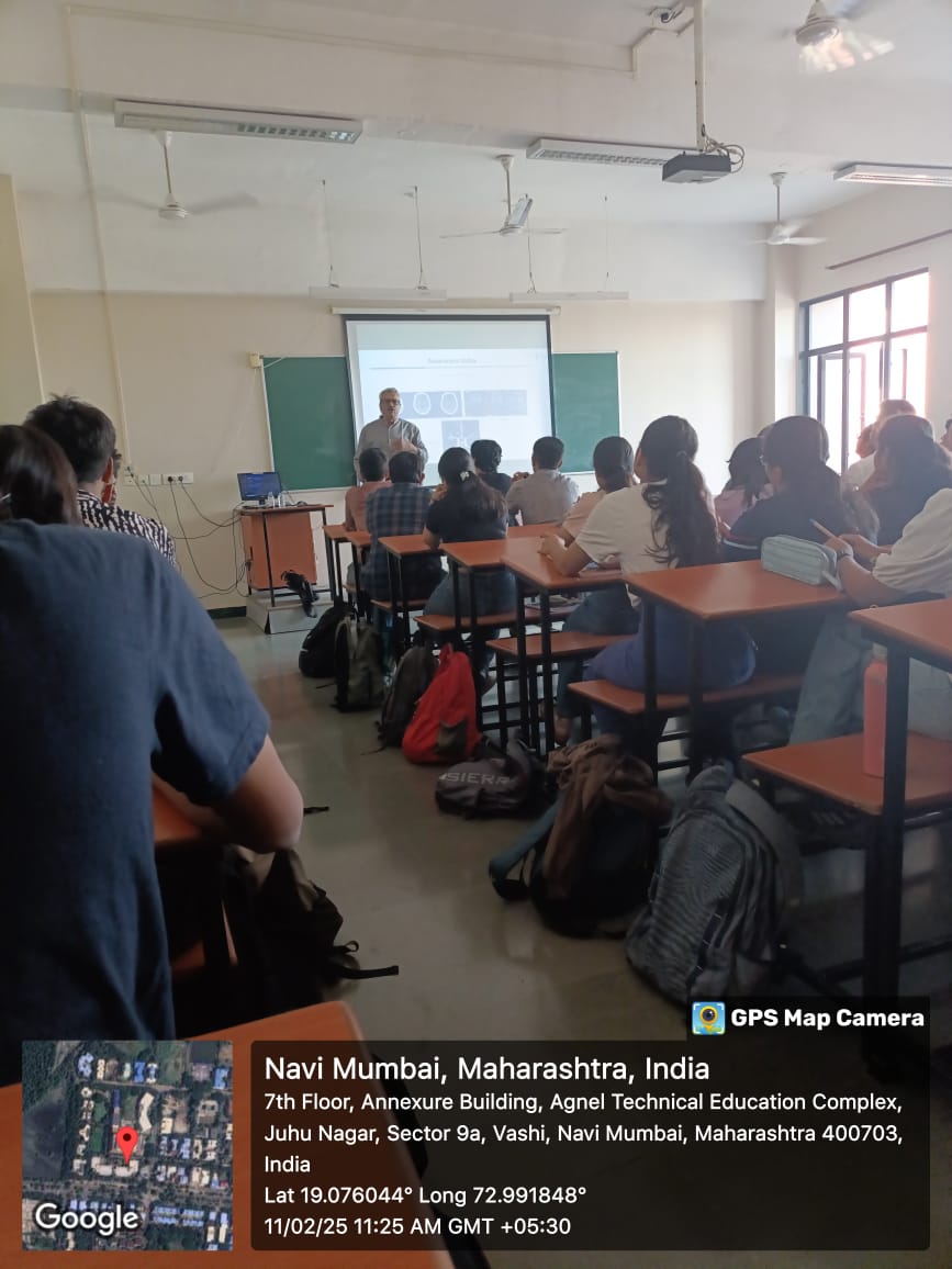 Brainline lecture at Fr Agnel Engineering College Navi Mumbai